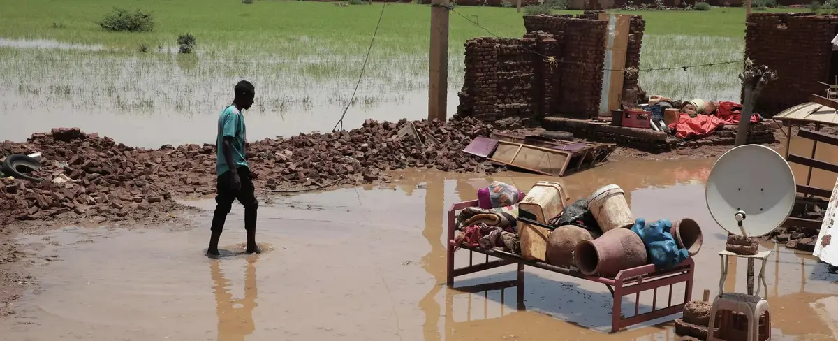 Sudán registra 112 muertos por fuertes inundaciones