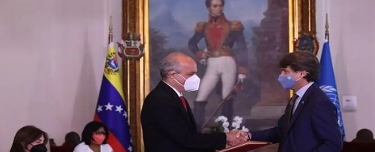 Venezuela firma acuerdo de cooperación con ONU