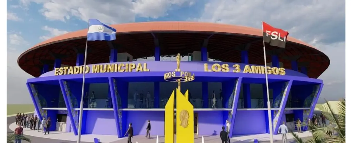 Presentan diseño del nuevo estadio de béisbol en La Libertad, Chontales