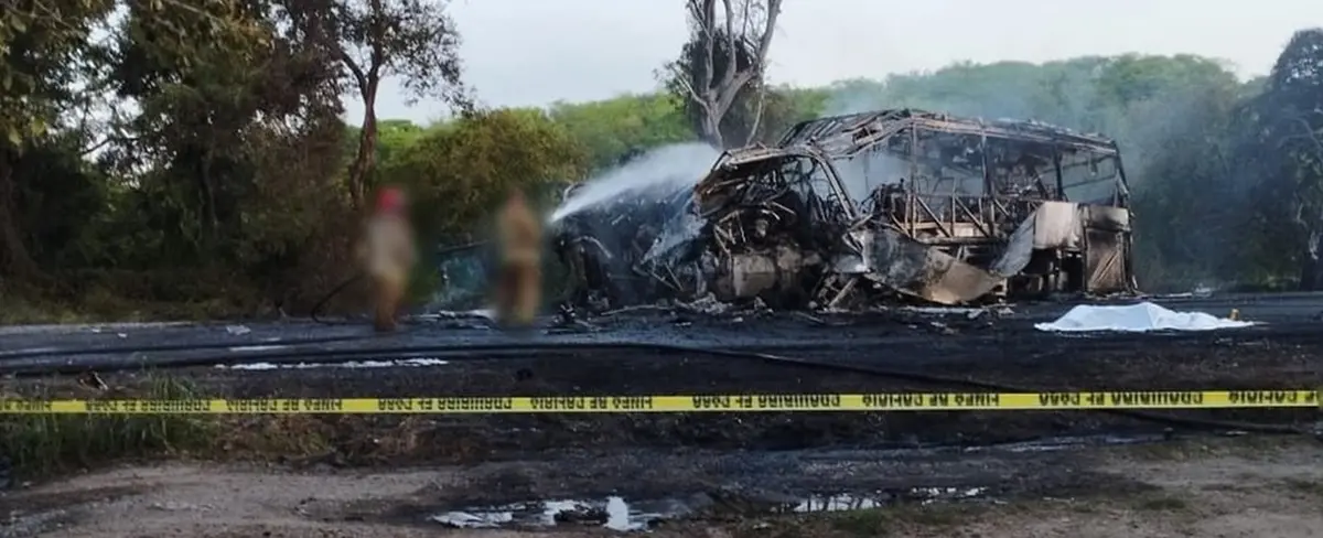 Más de una docena de muertos deja un accidente en el noroeste de México