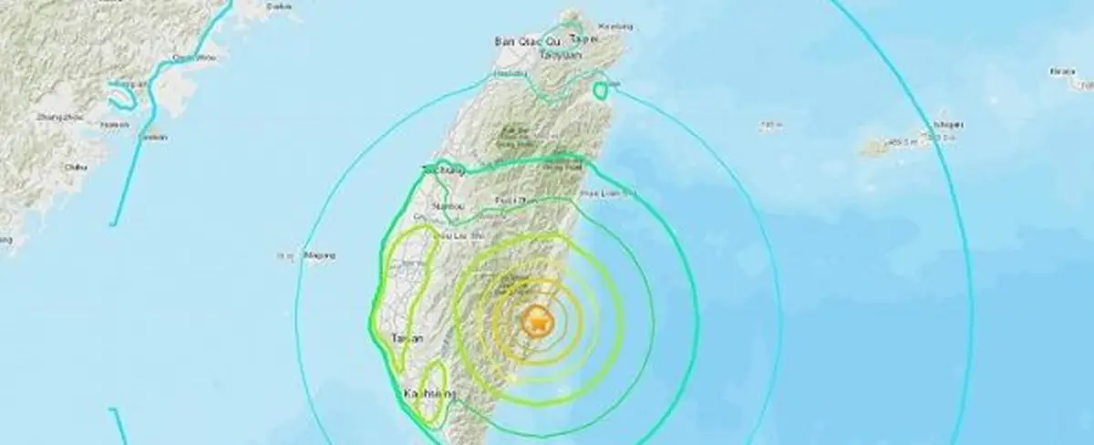 Un nuevo terremoto de 6.9 grados sacude Taiwán este domingo