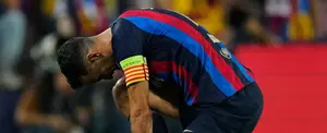 Busquets, el adiós de la Champions más amargo