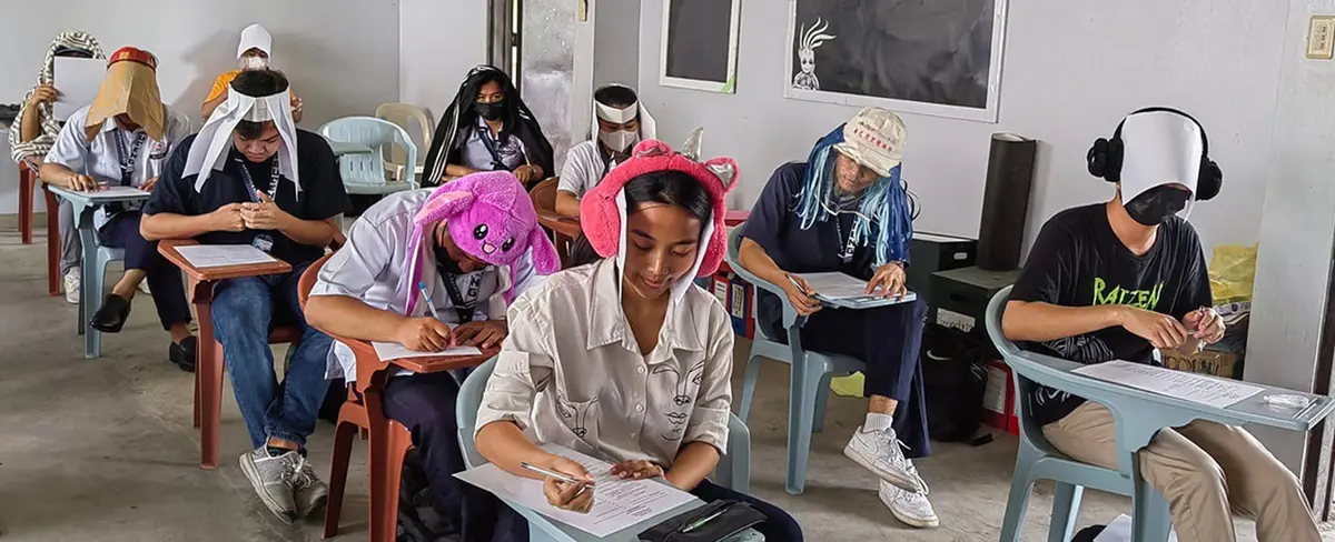 Filipinas: método para no copiar en exámenes se vuelve viral