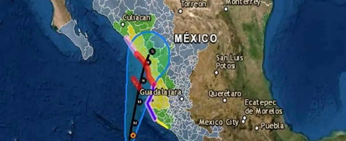 Orlene se convierte en poderoso huracán categoría 4 previo a impactar en México