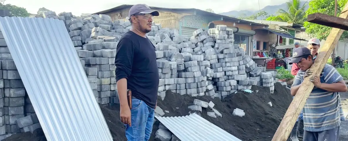 Matagalpa: inician labores de reconstrucción tras el paso de Julia