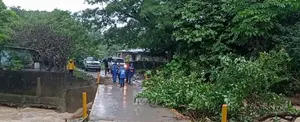 Brindan respuesta inmediata ante afectaciones por la tormenta Julia en San Juan del Sur