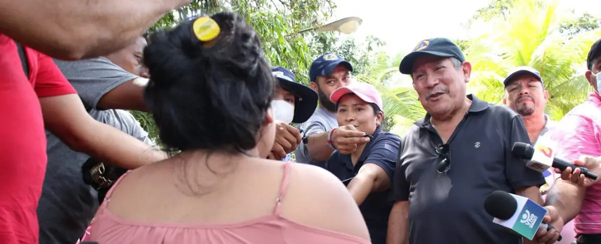Autoridades del Sinapred visitan El Rama para evaluar daños causados por Julia