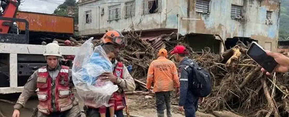 Venezuela atiende emergencia generada por lluvias