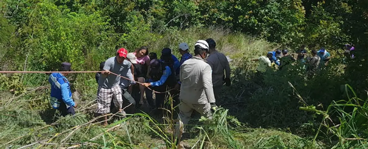 Fuerte accidente de Autobús deja 2 muertos y 19 heridos en Honduras