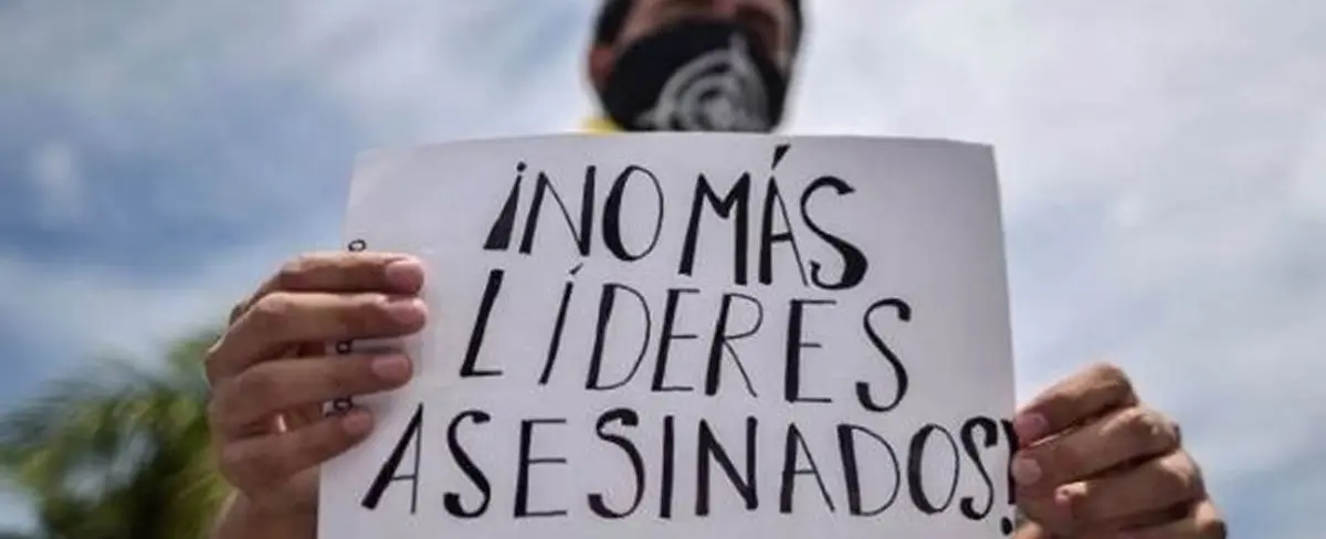 Denuncian asesinato de otro líder social en Colombia