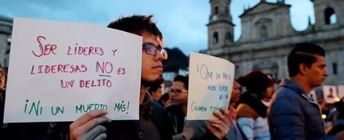 Denuncian nuevo asesinato de líder social en Colombia