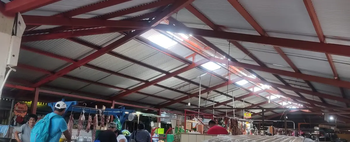 Avanza remodelación del sector carne en mercado de Masaya
