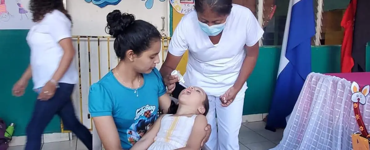Jornada antipolio en Nueva Segovia