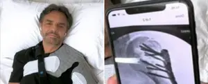 Filtran vídeo de Eugenio Derbez que muestra su recuperación