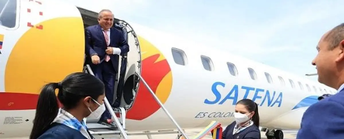Arriba a Venezuela el primer vuelo de una aerolínea colombiana
