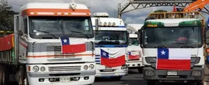 Camioneros chilenos buscan reunión con el Gobierno en medio del paro