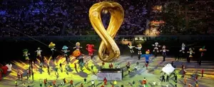 Colorida ceremonia de apertura en el Mundial 2022