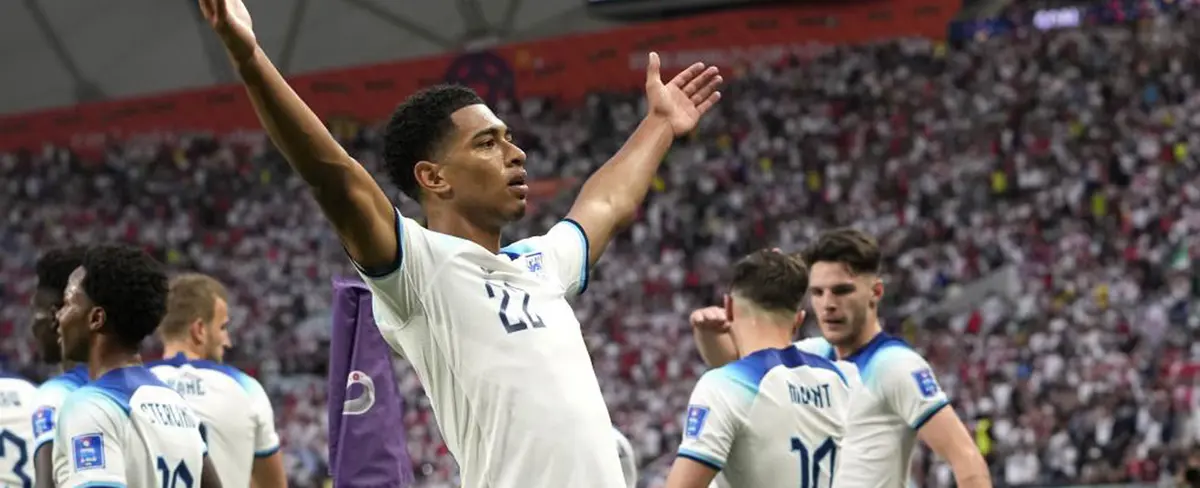 Inglaterra se impone por goleada (6-2) ante Irán en el Mundial 2022