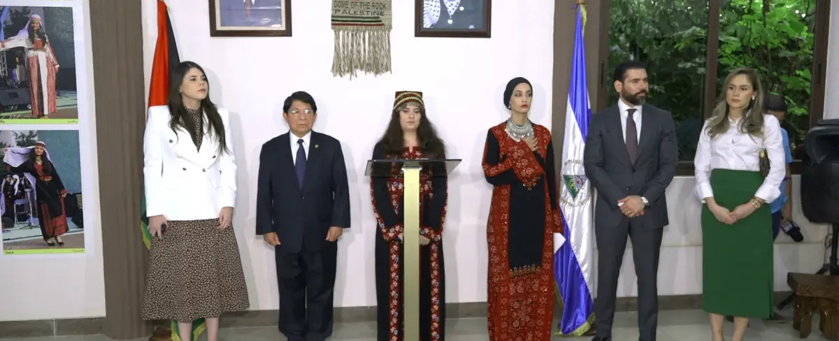 Nicaragua celebra el 34 aniversario de la declaración de independencia de Palestina