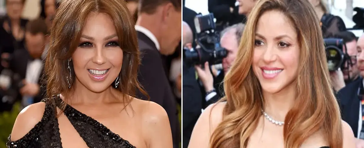 Thalia desmiente supuestas declaraciones contra Shakira