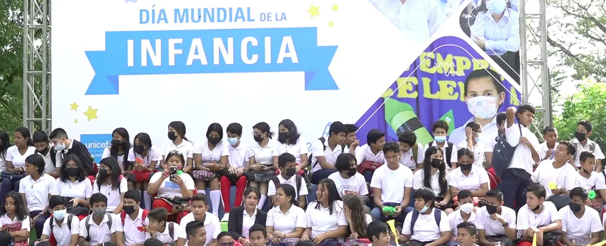 Unicef celebra en Nicaragua el Día Mundial de la Infancia