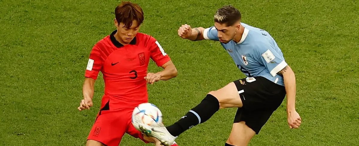 Uruguay y Corea del Sur empatan sin goles  en el Mundial 2022