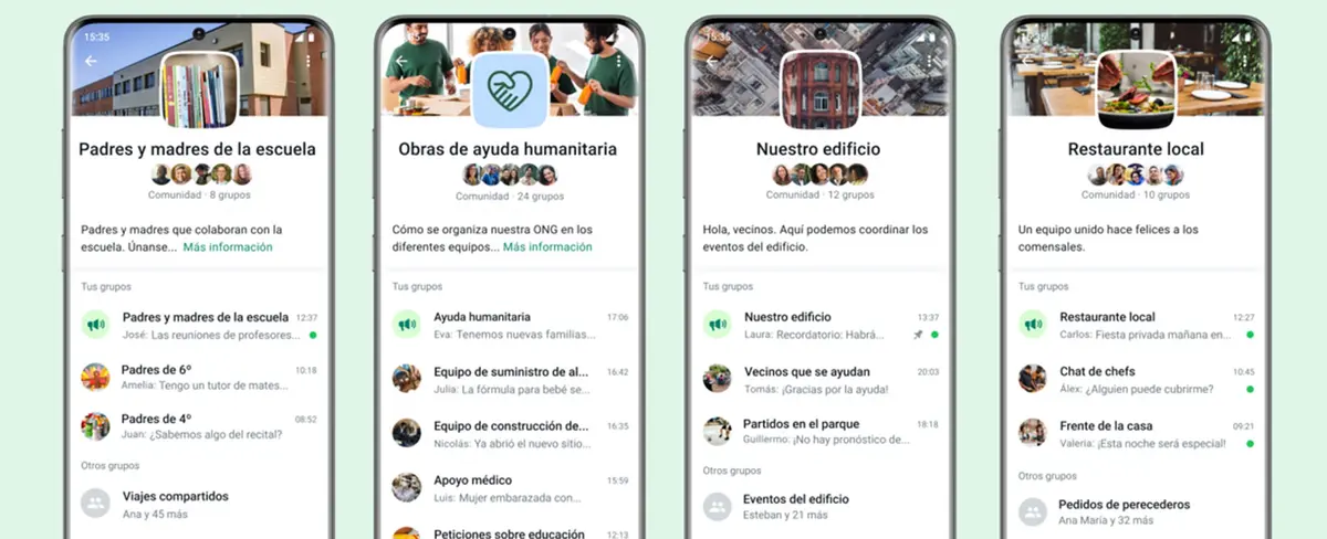 WhatsApp presenta “Comunidades” y novedosas funciones