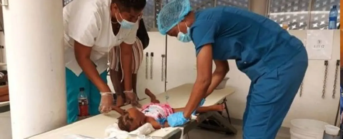 El 40 % de enfermos por el cólera en Haití son niños