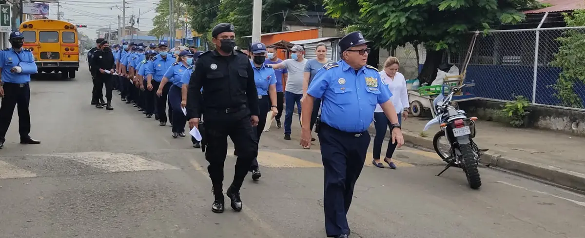 Masaya: Policía Nacional ejerce su derecho al voto