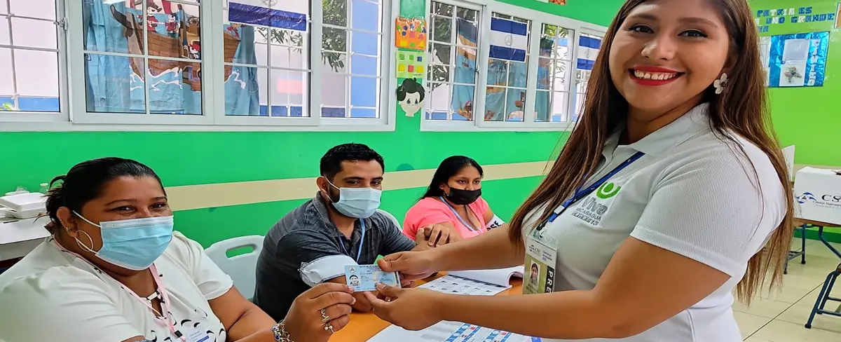 Periodistas de Viva Nicaragua participan en las Elecciones Municipales