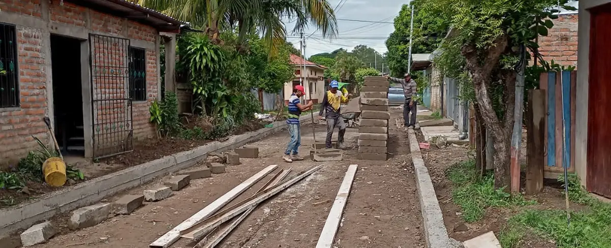 Autoridades de Rivas supervisan proyectos de Calles para el Pueblo
