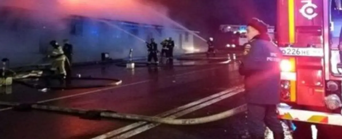 Mueren 13 personas al incendiarse una cafetería en Rusia