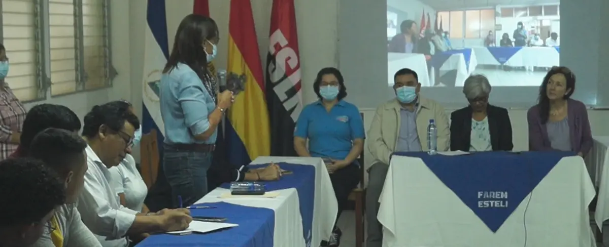 Índice Nicaragua desarrolla taller pedagógico en Farem-Estelí