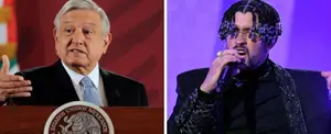 AMLO le pide a Bad Bunny que dé concierto en el Zócalo