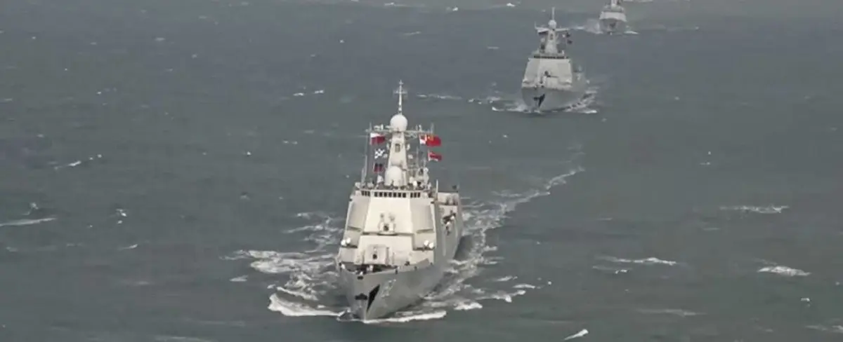 Armadas de China y Rusia concluyen ejercicios militares
