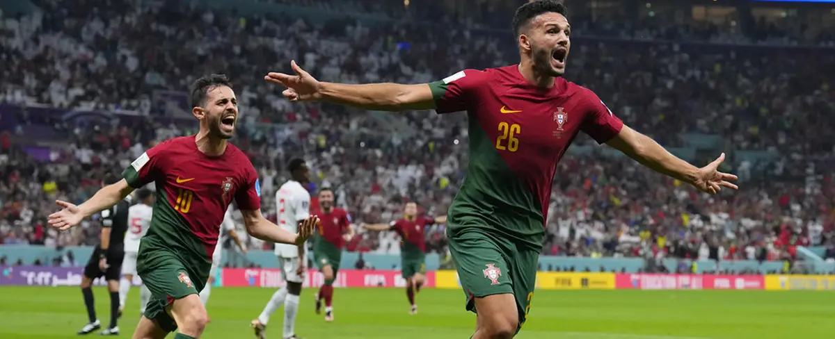 Portugal clasifica a los cuartos de final al derrotar a Suiza