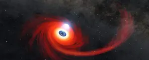 Sorprendente: agujero negro devora una estrella