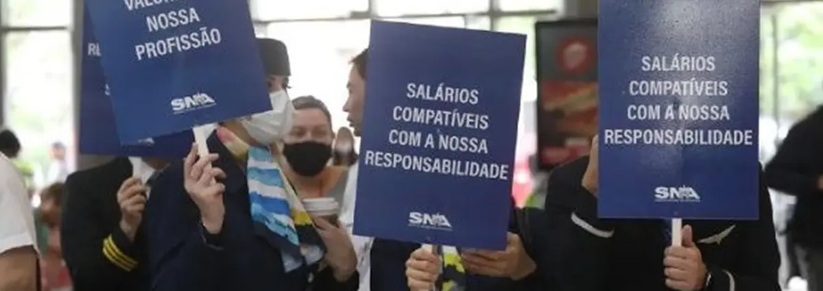 Huelga de pilotos retrasa vuelos en aeropuertos de Brasil