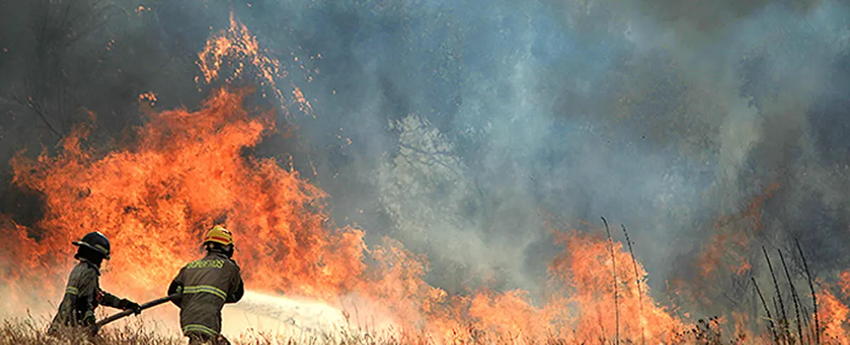 Alerta roja por incendio en La Araucanía, Chile