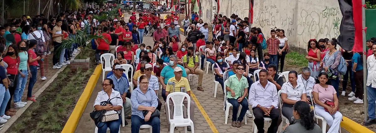 Inauguran nuevo proyecto de adoquinado en Rivas