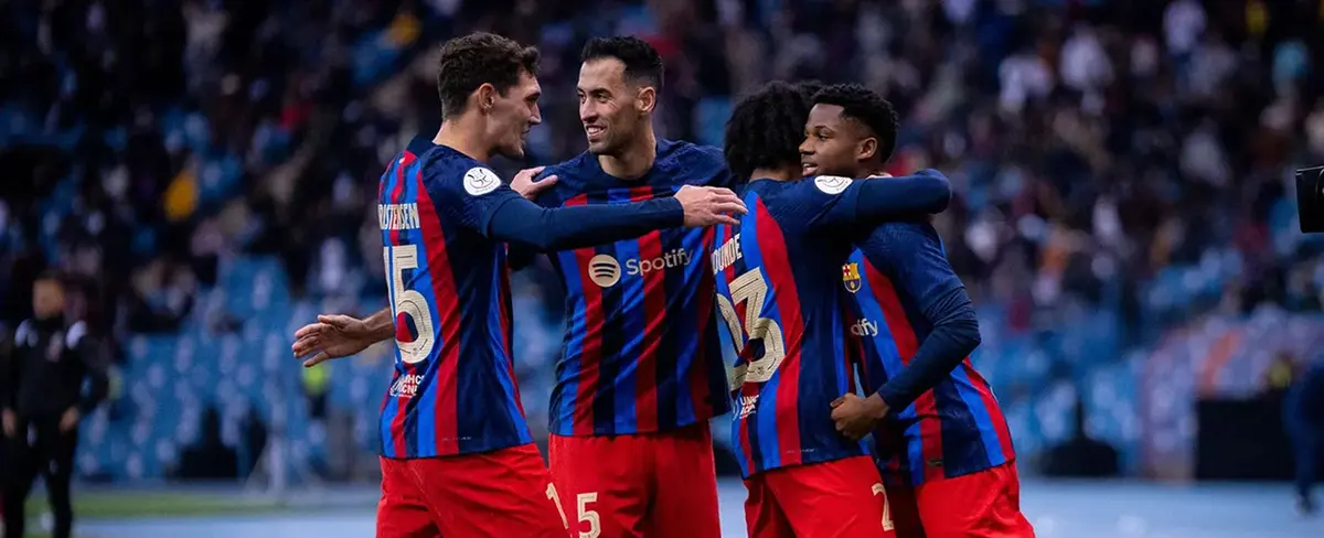Barcelona y Real Madrid protagonizarán la final de la Supercopa española