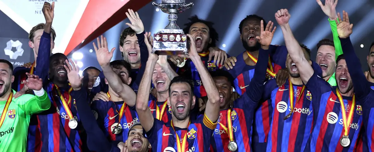 Barcelona campeón de la Supercopa de España