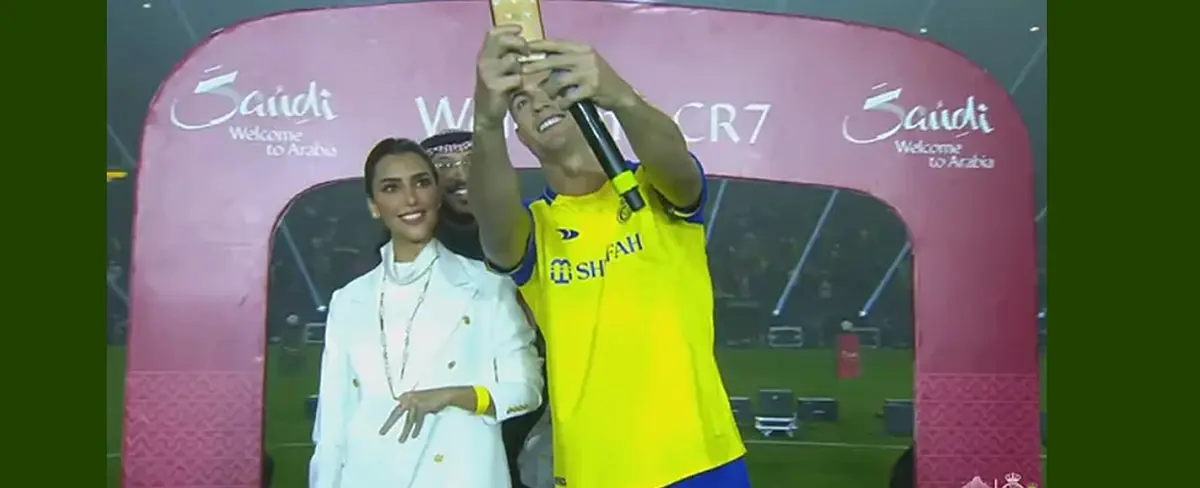 Cristiano Ronaldo es presentado oficialmente con el Club Al Nassr de Arabia