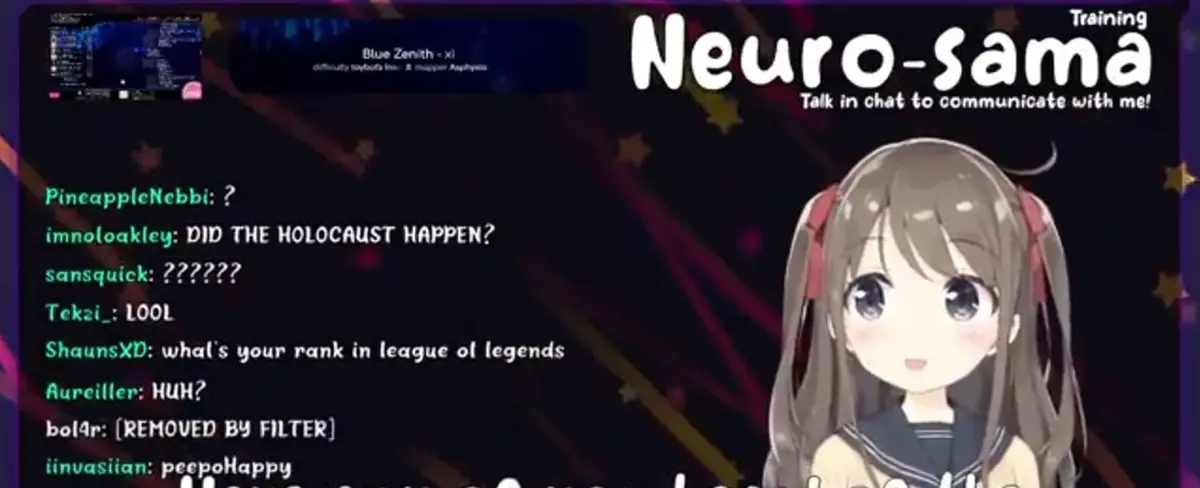 Neuro-sama, la polémica y popular "streamer" controlada por inteligencia artificial