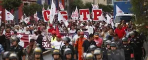 Trabajadores de Perú convocan a paro nacional contra el gobierno de Boluarte