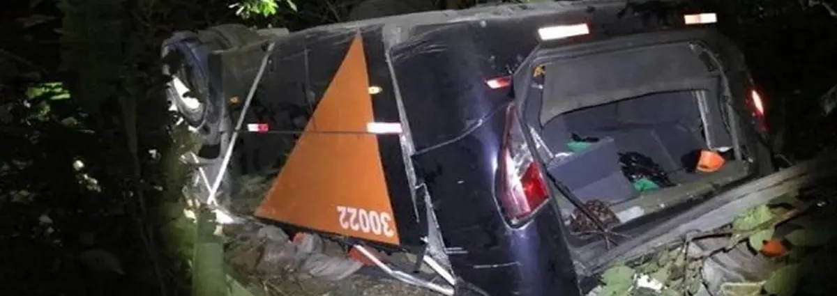 Accidente de autobus en Brasil deja 5 muertos y más de personas 20 heridas
