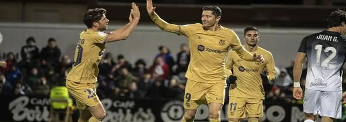 Goleada del Barcelona al Ceuta, así avanza en la Copa del Rey