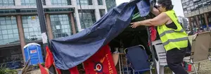 Huelga en Uruguay de trabajadores de jornales solidarios continúa