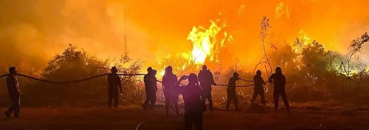 Incendio en Cerro del Toro en Uruguay provoca la evacuación de 200 personas