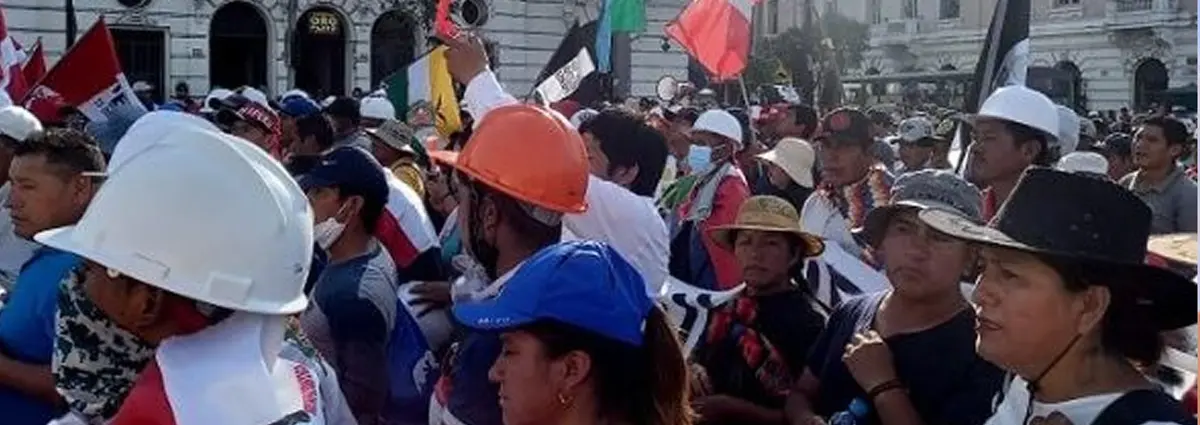 Nueva marcha en Lima contra el Gobierno peruano